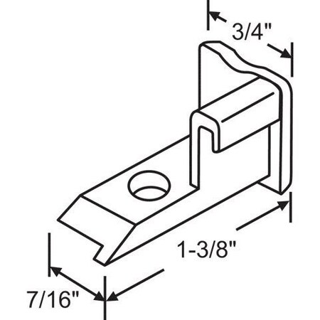 Strybuc Top Sash Guide Set 74-602A